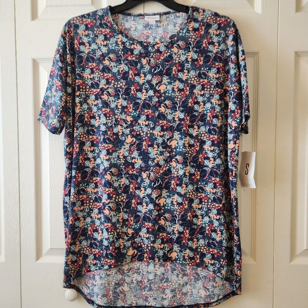 Lularoe Disney Mickey Minnie IRMA Top Size Small NWT